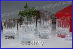 Coffret 6 grands verres à whisky cristal de Baccarat Harmonie Whiskey tumblers Coffret 6 grands verres à whisky cristal de Baccarat Harmonie Whiskey tumblers