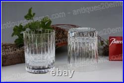 Coffret 6 grands verres à whisky cristal de Baccarat Harmonie Whiskey tumblers Coffret 6 grands verres à whisky cristal de Baccarat Harmonie Whiskey tumblers