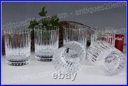 Coffret 6 grands verres à whisky cristal de Baccarat Harmonie Whiskey tumblers Coffret 6 grands verres à whisky cristal de Baccarat Harmonie Whiskey tumblers