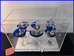 Coffret 6 verres véga revisité par Serge Mansau en cristal de Baccarat