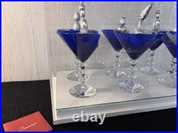 Coffret 6 verres véga revisité par Serge Mansau en cristal de Baccarat