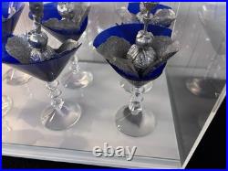Coffret 6 verres véga revisité par Serge Mansau en cristal de Baccarat