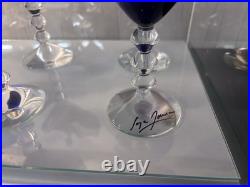 Coffret 6 verres véga revisité par Serge Mansau en cristal de Baccarat