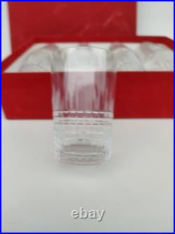 Coffret De 8 Gobelets En Cristal De Baccarat, Modèle Nancy
