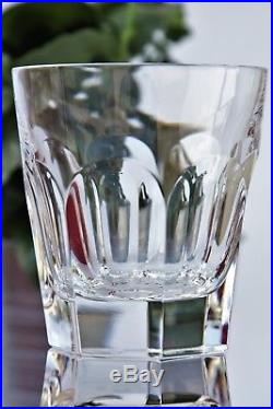 Coffret de 6 verres à whisky en cristal de Baccarat modèle Harcourt NEUF