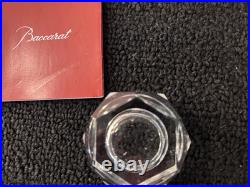 Coffret de salières en cristal de Baccarat mod2