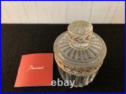 Coffret décor feuille en cristal Baccarat