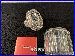 Coffret décor feuille en cristal Baccarat