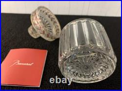 Coffret décor feuille en cristal Baccarat