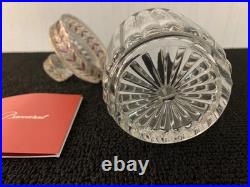 Coffret décor feuille en cristal Baccarat