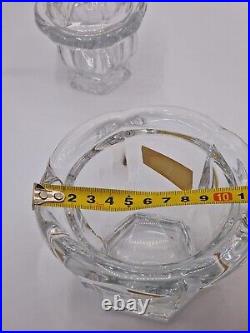 Confiturier Et sucrier en cristal de Baccarat modèle Harcourt Missouri