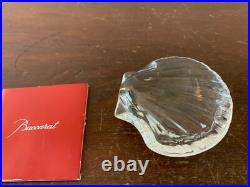 Coquillage en cristal de Baccarat