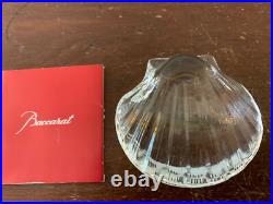 Coquillage en cristal de Baccarat