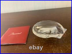 Coquillage en cristal de Baccarat