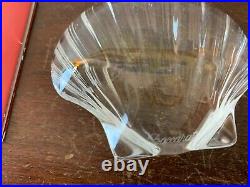 Coquillage en cristal de Baccarat
