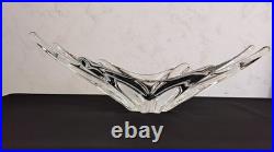 Coupe A Fruit En Cristal Signée Baccarat