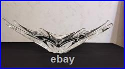 Coupe A Fruit En Cristal Signée Baccarat