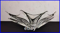 Coupe A Fruit En Cristal Signée Baccarat