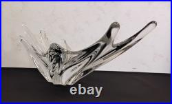 Coupe A Fruit En Cristal Signée Baccarat