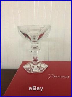 Coupe à Champagne Harcourt en cristal de Baccarat (12 verres encore disponible)