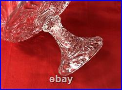Coupe sur pied / compotier en cristal signé BACCARAT modèle ROSACES fruits Table