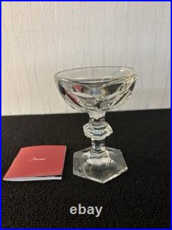 Coupes à champagne Harcourt en cristal de Baccarat
