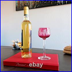 Cristal Baccarat, 11 verres à vin du Rhin / Roemer. Forme 8738, taille 9254