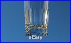 Cristal Baccarat Balmoral 5 Verres à Orangeade 5 crystal Long Drink glasses