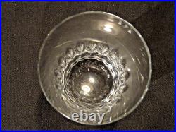 Cristal Baccarat modèle Buckingham Piccadilly 6 verres à orangeade ht 14,2 cm