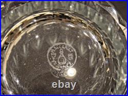 Cristal Baccarat modèle Buckingham Piccadilly 6 verres à orangeade ht 14,2 cm