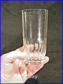 Cristal Baccarat modèle Buckingham Piccadilly 6 verres à orangeade ht 14,2 cm