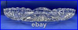 Cristal De Baccarat Grand Plat À Gâteaux Taillé Ø30cm Modèle Mandarin Ancien