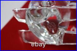 Cristal de BACCARAT bonhomme de neige skieur Noël (28491)