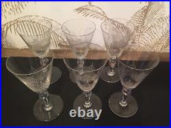 Cristal de Baccarat Lot De 6 Verres