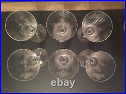 Cristal de Baccarat Lot De 6 Verres