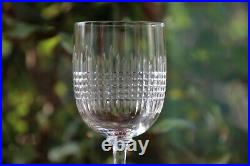 Cristal de Baccarat Nancy 6 anciens verres à eau 15,5 cm Set of 6 Water glasses