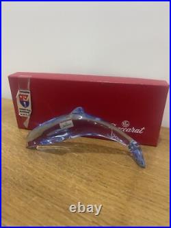 Dauphin en cristal de Baccarat