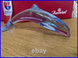 Dauphin en cristal de Baccarat