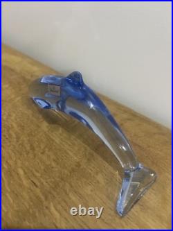 Dauphin en cristal de Baccarat