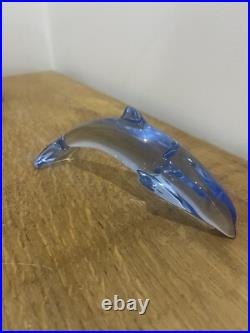 Dauphin en cristal de Baccarat