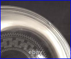 Drageoir / compotier cristal de Baccarat modèle Chanel (gravure 3458)