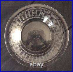 Drageoir / compotier cristal de Baccarat modèle Chanel (gravure 3458)