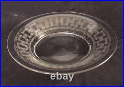 Drageoir / compotier cristal de Baccarat modèle Chanel (gravure 3458)