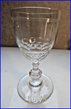 Ensemble 38 verres Baccarat modèle Chauny en cristal époque 1920 + carafe n 3