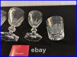 Ensemble 4 verres modèle Harcourt en cristal Baccarat (prix du lot) Ensemble 4 verres modèle Harcourt en cristal Baccarat (prix du lot)