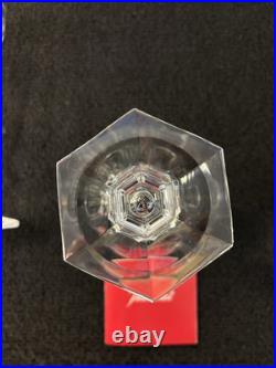 Ensemble 4 verres modèle Harcourt en cristal Baccarat (prix du lot)