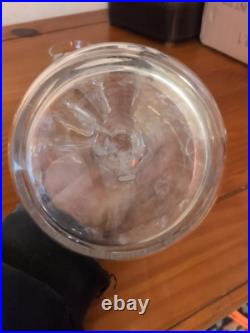 Ensemble carafe et 6 verres en cristal de Baccarat (prix du lot)