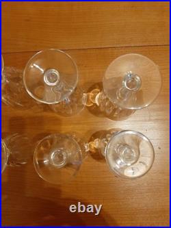 Ensemble de verres anciens Baccarat