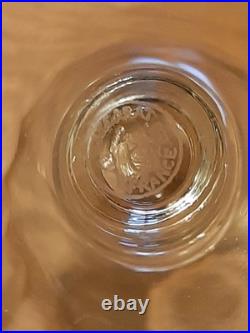 Ensemble de verres anciens Baccarat