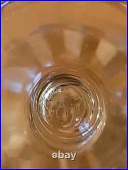 Ensemble de verres anciens Baccarat